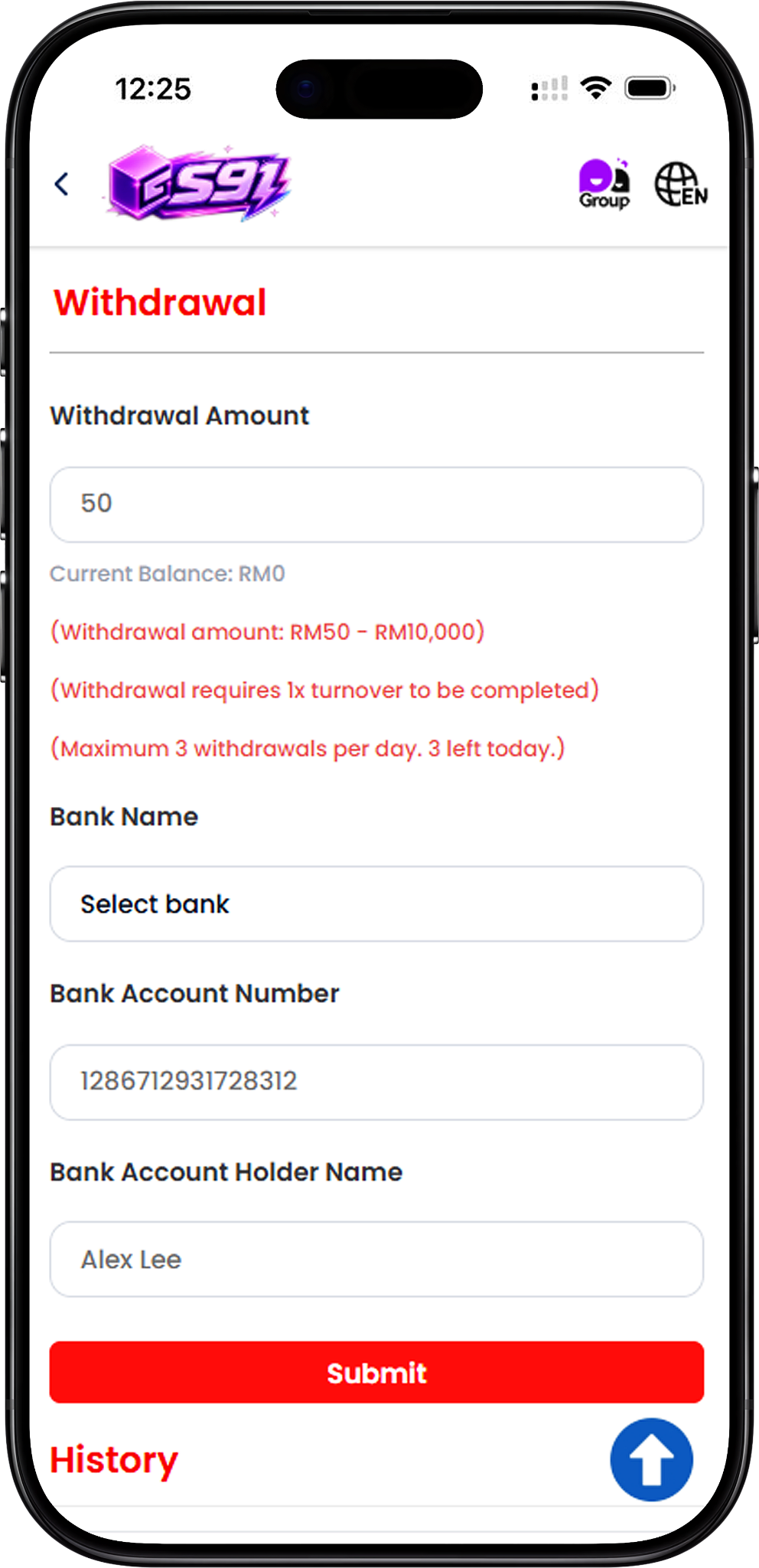 How S91 Withdraw Works